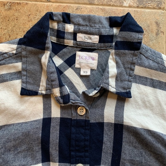 J. Crew button down flannel - Picture 2 of 4